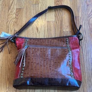 NWT Patchwork Large Purse